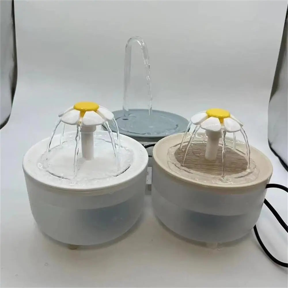 Pets Water Fountain Auto Filter USB Electric Mute Cat