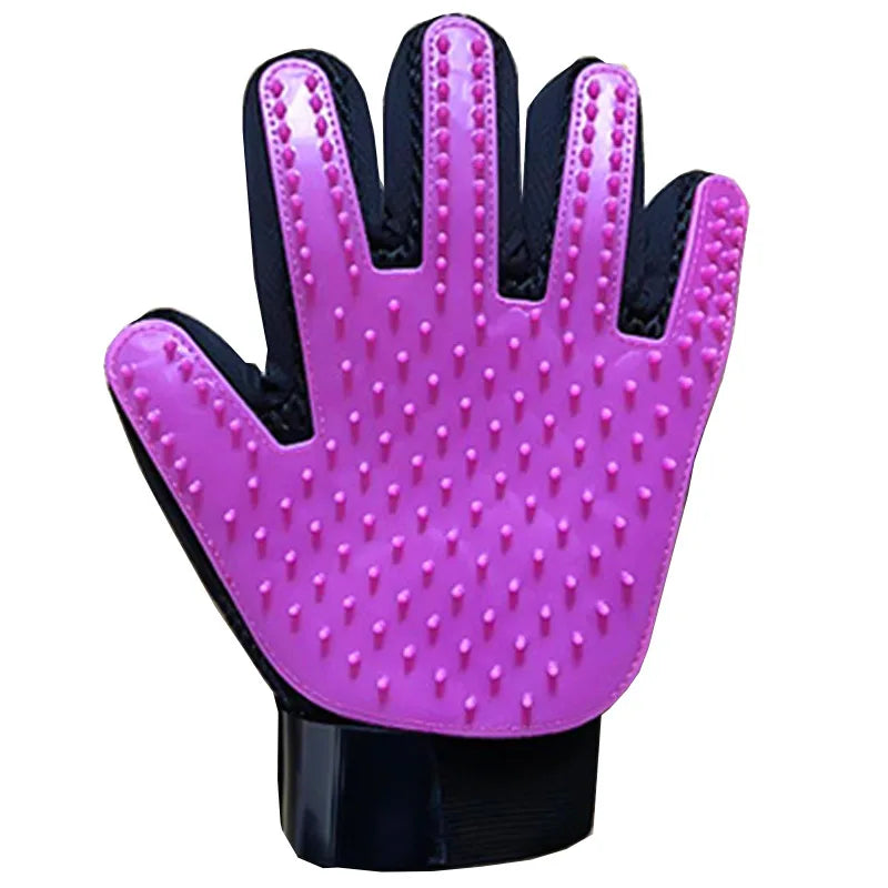 1PC Cat Hair Remove Gloves Rubber Pet Beauty Cleaning