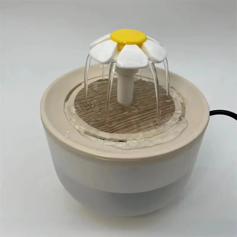 Pets Water Fountain Auto Filter USB Electric Mute Cat