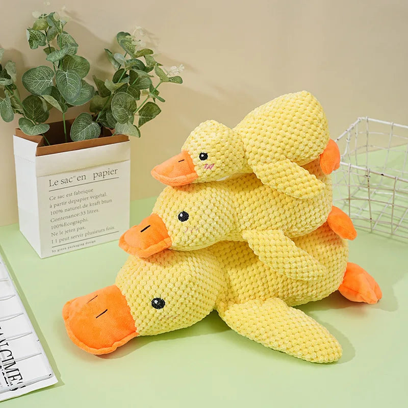 Dog Toy Plush Companion Sleeping Duck Bite Resistant