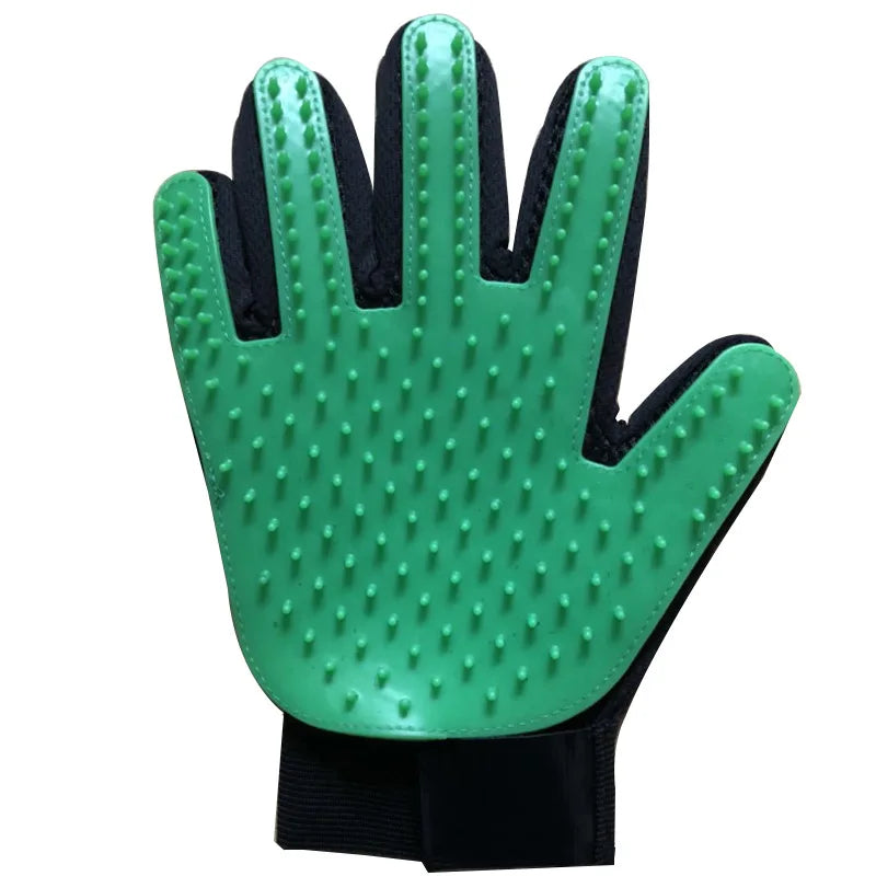 1PC Cat Hair Remove Gloves Rubber Pet Beauty Cleaning