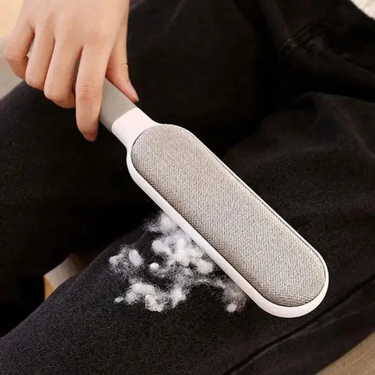 Double-sided Pet Hair Removal Brush - 1pc Reusable