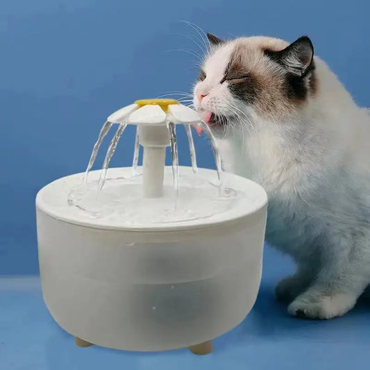 Pets Water Fountain Auto Filter USB Electric Mute Cat