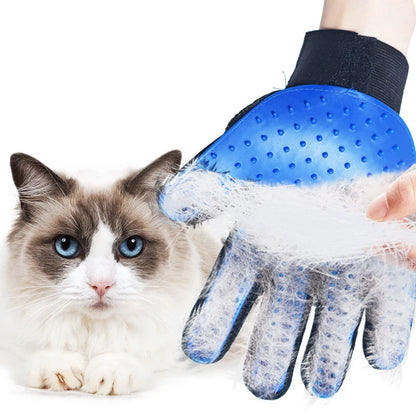 1PC Cat Hair Remove Gloves Rubber Pet Beauty Cleaning