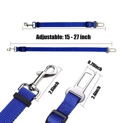 Dog Car Seat Belt Safety Protector Travel Pets Accessories