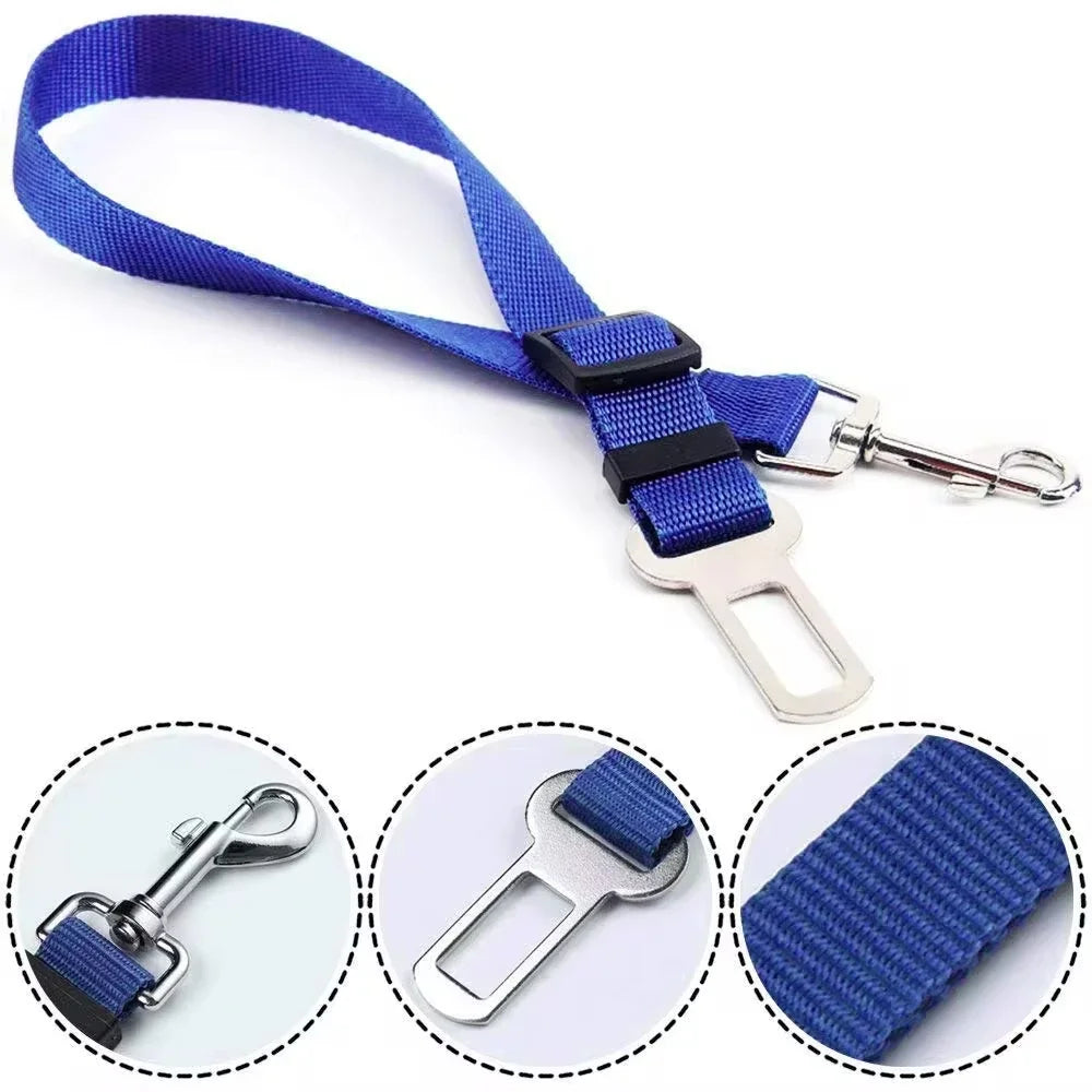 Dog Car Seat Belt Safety Protector Travel Pets Accessories