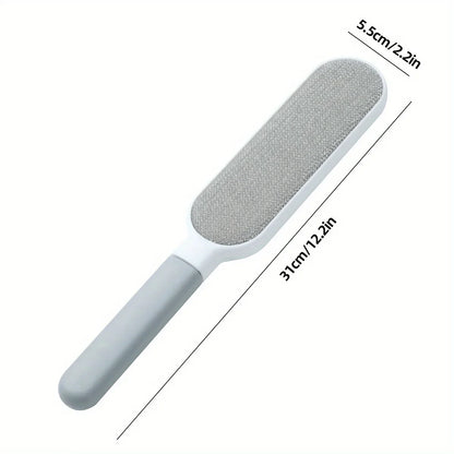 Double-sided Pet Hair Removal Brush - 1pc Reusable