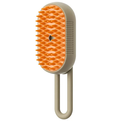 Steamy Dog Brush Electric Spray Cat Hair Brush 3 in1 Dog