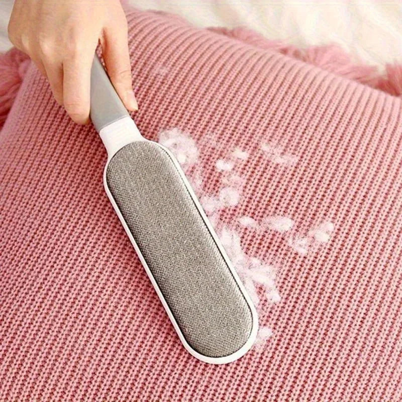 Double-sided Pet Hair Removal Brush - 1pc Reusable